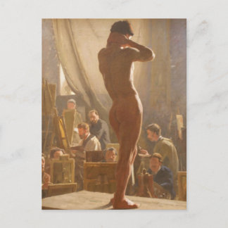 Male Nude Model Postcard