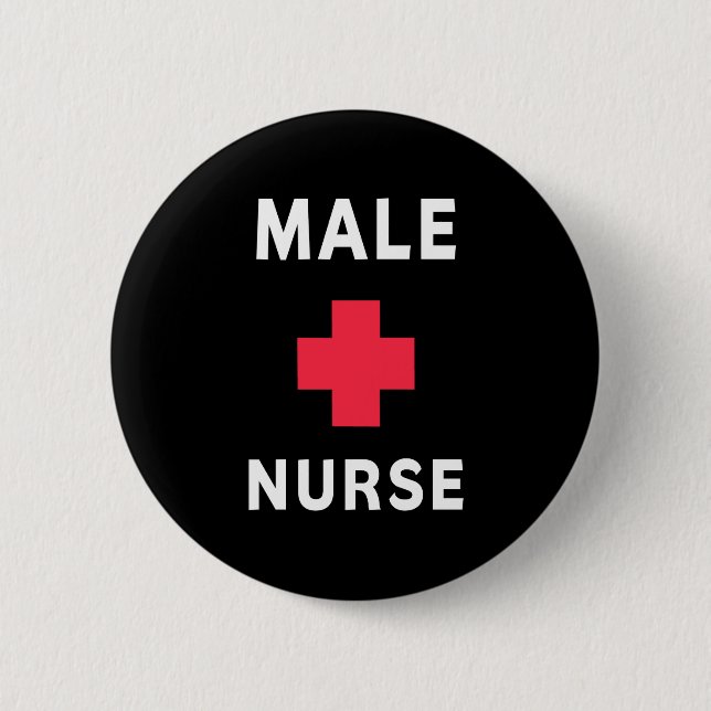 Male Nurse Button (Front)