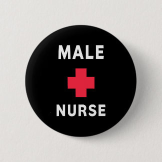 Male Nurse Button