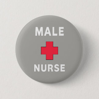 Male Nurse Button