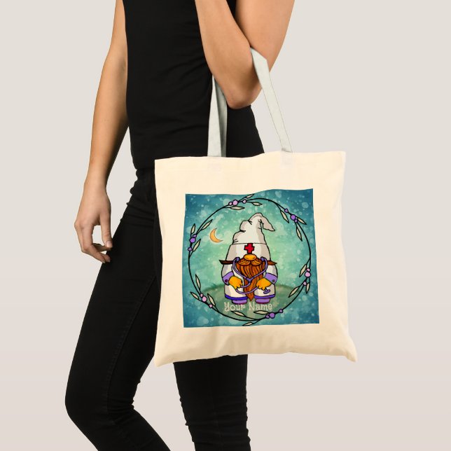 Male nurse gnome  tote bag (Front (Product))