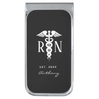 Male Nurse Graduation Medical Black Personalized