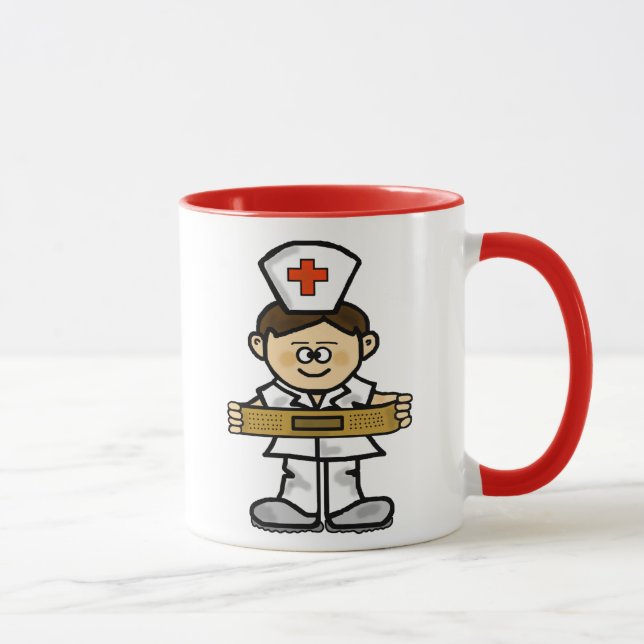Male Nurse Mug   Customize It! (Right)