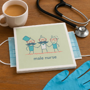 Male Nurse Napkins