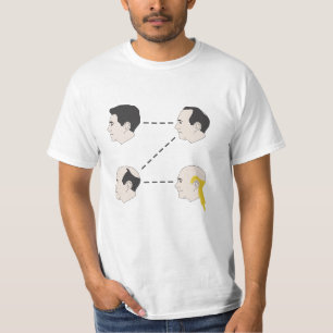 Male Pattern Mullet T-Shirt