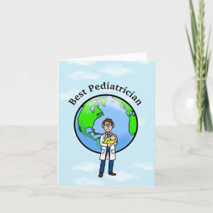 Male Pediatrician Doctor Greeting Card