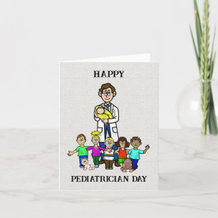Male Pediatrician Thank You Card