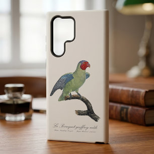 Male Red-Cheeked Parrot, Geoffroyus geoffroyi Samsung Galaxy S22 Ultra Case