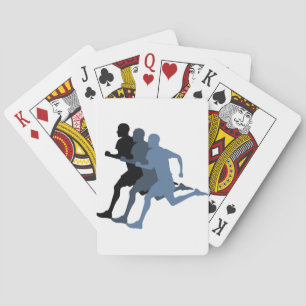Male Runner Poker Cards