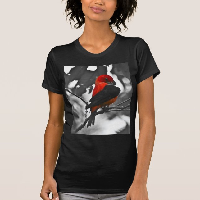 Male Scarlet Tanager T-Shirt (Front)