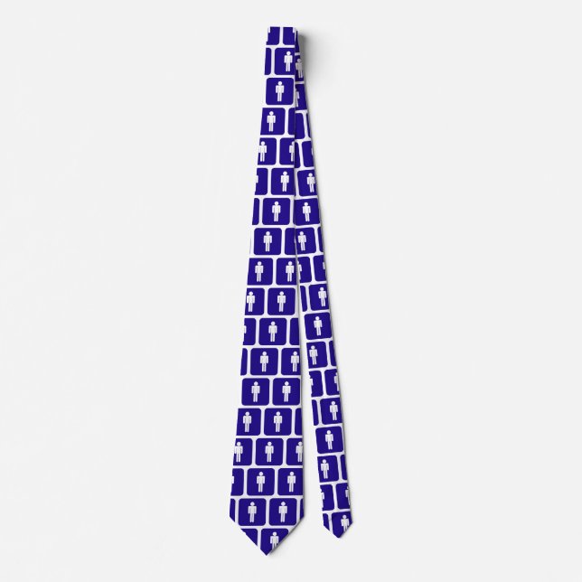 Male Sign Neck Tie (Front)