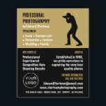 Male Silhouette, Photographer, Photography Hire Flyer<br><div class="desc">Male Silhouette,  Photographer,  Photography Hire Advertising Flyers By The Business Card Store.</div>