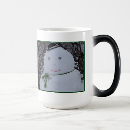 Male Snowman Morphing Mug
