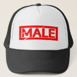 Male Stamp Trucker Hat
