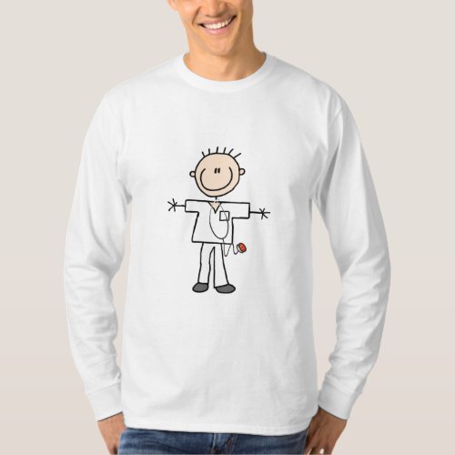 Male Stick Figure Nurse Tshirts and Gifts
