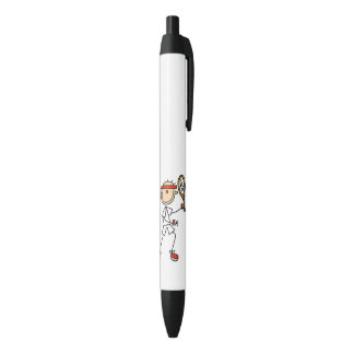 Male Stick Figure Tennis Player Pen