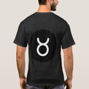 Male Taurus Horoscope Signs T-Shirt