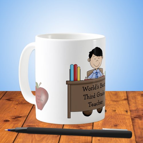 Male Teacher Appreciation Mug