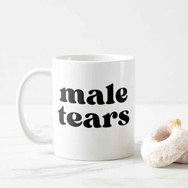 Male Tears Coffee Mug (With Donut)
