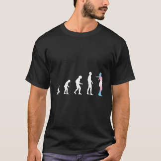 Male To Female Evolution Transgender Trans T-Shirt