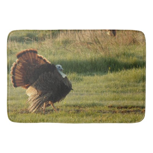 Male turkey Jake Shower bathroom mat