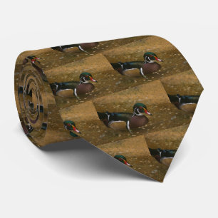 Male Wood Duck Neck Tie