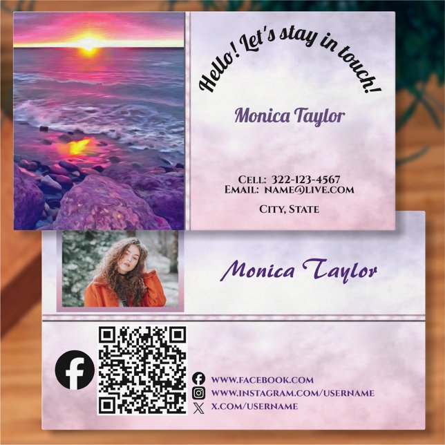 Malecon Sunset 0911 Calling Card (Creator Uploaded)