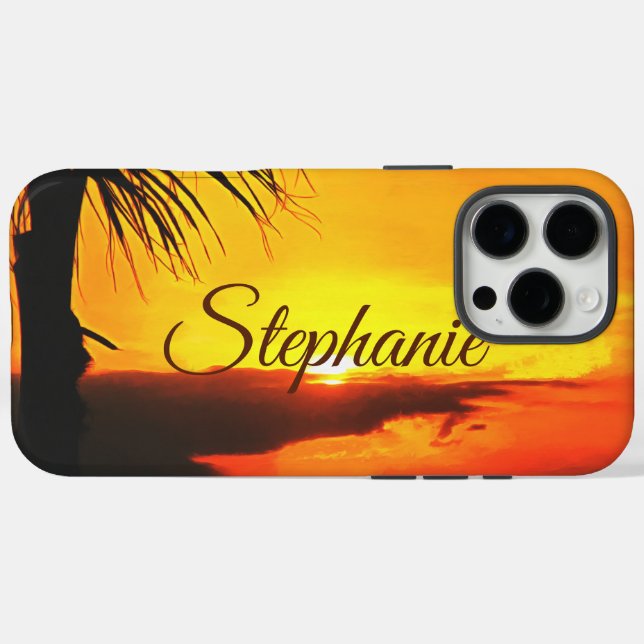 Malecon Sunset 2441 Case-Mate iPhone Case (Back (Horizontal))