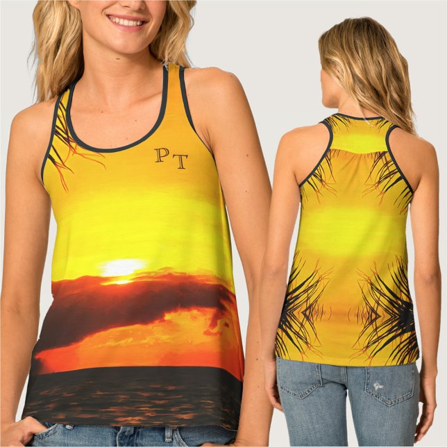 Malecon Sunset 2441 Tank Top (Creator Uploaded)