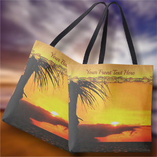 Malecon Sunset 2441 Tote Bag