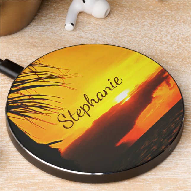 Malecon Sunset 2441 Wireless Charger (Creator Uploaded)