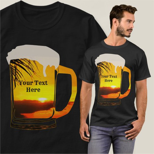 Malecon Sunset  Cold Beer 2441 T_Shirt