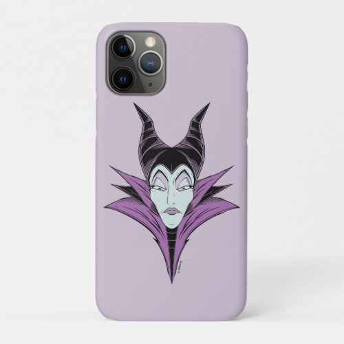 Maleficent  A Dark Face iPhone 11 Pro Case
