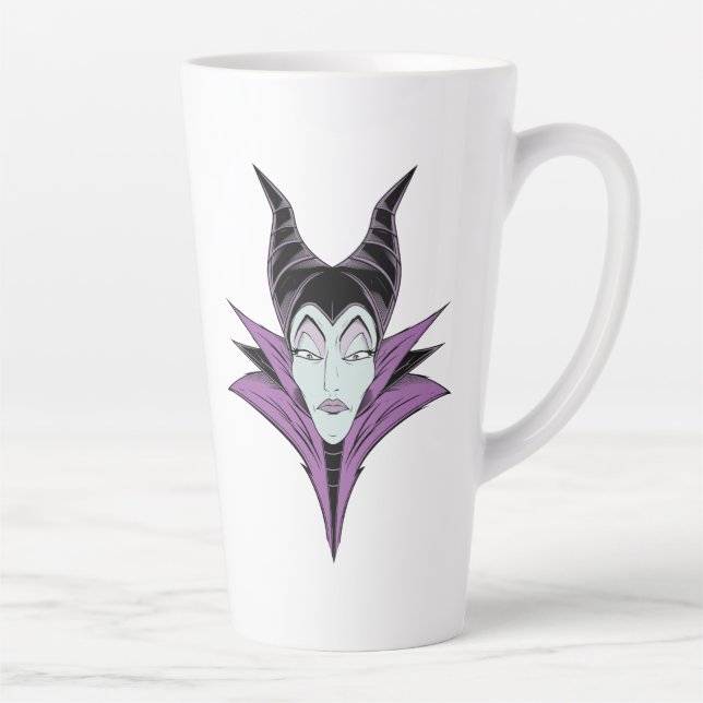 Maleficent | A Dark Face Latte Mug (Right)