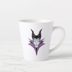 Maleficent A Dark Face Latte Mug