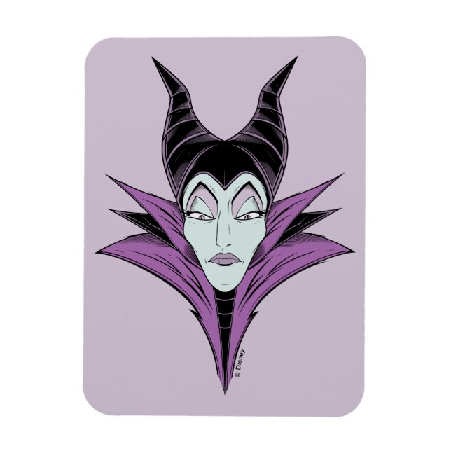 Maleficent | A Dark Face Magnet (Vertical)