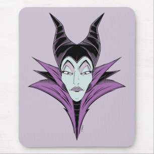Maleficent A Dark Face Mouse Pad