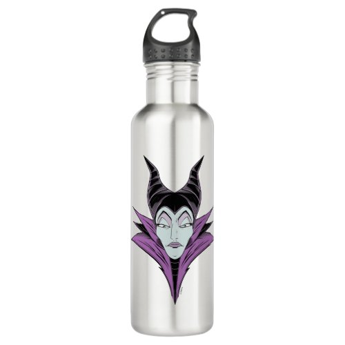 Maleficent  A Dark Face Stainless Steel Water Bottle