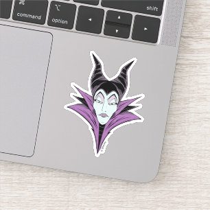Maleficent A Dark Face Sticker