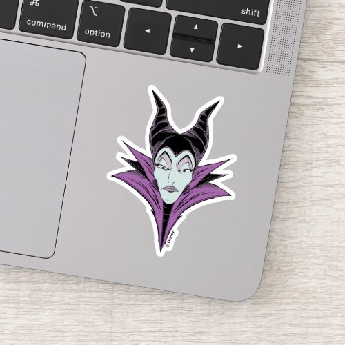 Maleficent  A Dark Face Sticker