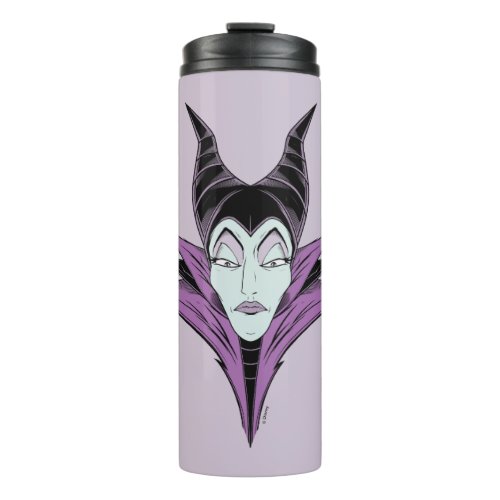 Maleficent  A Dark Face Thermal Tumbler