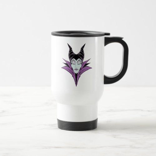 Maleficent  A Dark Face Travel Mug