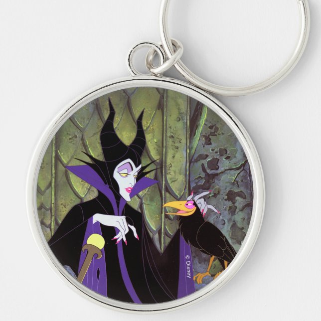 Maleficent | And Diablo Keychain (Front)