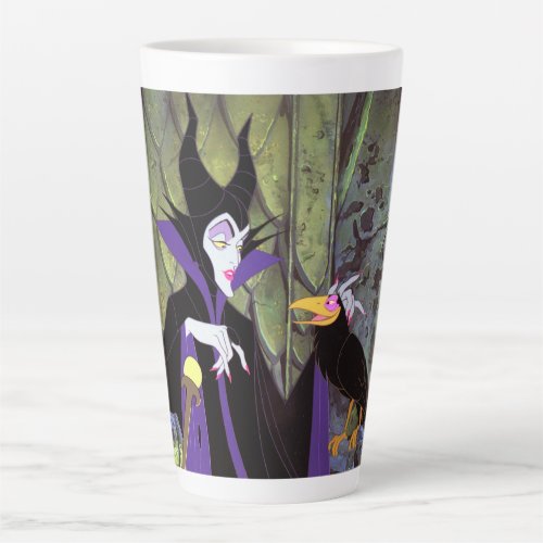 Maleficent  And Diablo Latte Mug