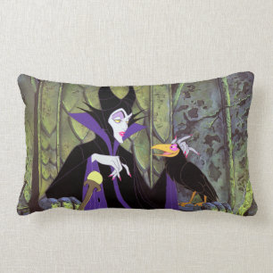 Maleficent And Diablo Lumbar Pillow