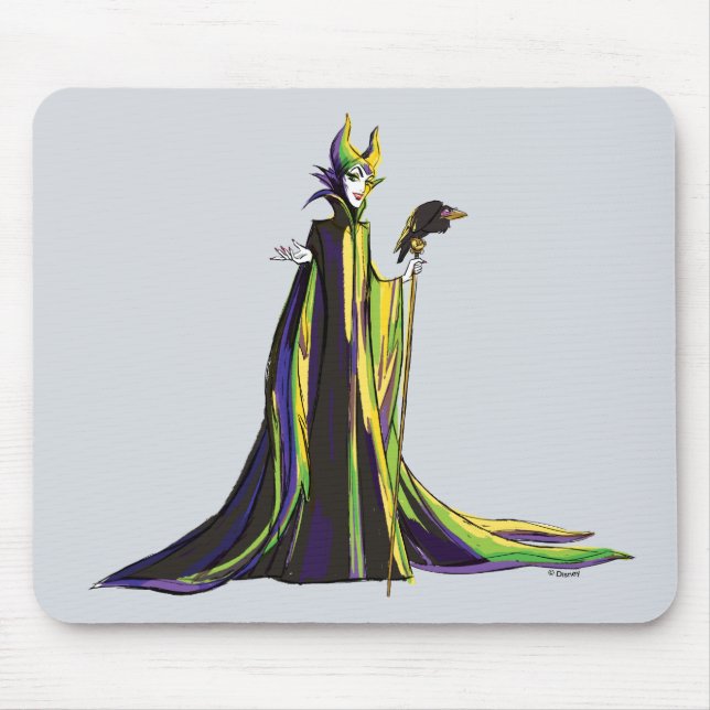Maleficent and Diablo Mouse Pad (Front)