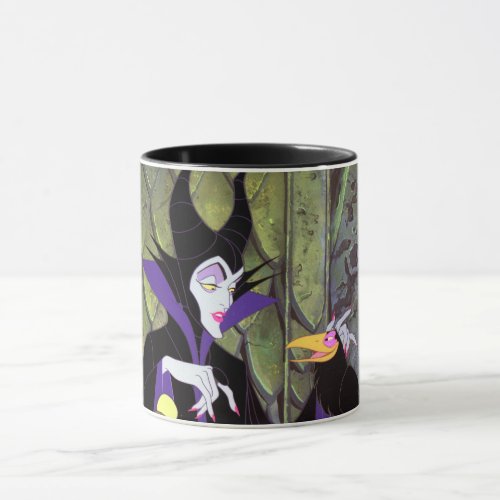 Maleficent  And Diablo Mug