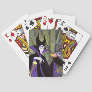 Maleficent And Diablo Playing Cards