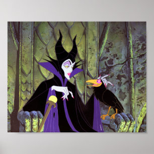 Maleficent And Diablo Poster