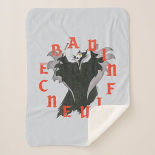 Maleficent   Bad Influence Sherpa Blanket